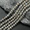 Natural Agate Round Beads Strand X-G-L084-4mm-08-1