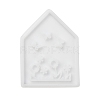 Easter Theme House with Butterfly & Flower Pattern DIY Silicone Table Lamp Molds SIMO-G008-01C-2