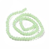 Electroplate Glass Beads Strands EGLA-A034-J8mm-L04-2
