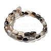 Natural Banded Agate Beads Strands G-D317-A01-07-3