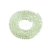 Glass Beads Strands EGLA-A044-T1mm-D09-3