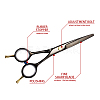 Stainless Steel Hairdressing Scissor MRMJ-T008-008-9