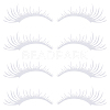 PET Eyelash Car Stickers STIC-WH0004-04A-1