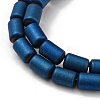 Electroplated Synthetic Non-magnetic Hematite Beads Strands G-Z032-I02-10E-3