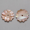 Natural Pink Shell Beads SSHEL-R044-01-2