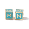 Rack Plating Brass Enamel Beads KK-B060-04G-06M-2