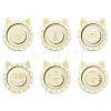 6Pcs 6 Styles Animal Theme Wood Single Bracelet Display Trays ST-CJ0022-03-1