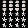 26Pcs 2 Styles UV Plating Ocaen Theme Transparent Resin Cabochons CRES-TA0001-54-10