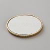 Alloy Rhinestones & Glass Makeup Mirror for Phone Cases Phone AJEW-WH0604-08G-G-2