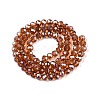 Electroplate Glass Beads Strands EGLA-A044-T6mm-A04-3