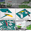 6Sheets 2 Colors ABS Plastic Plates KY-BC0001-21-5