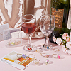 SUNNYCLUE DIY Wine Glass Charms Making Kits DIY-SC0020-72-4