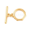 Brass Toggle Clasps KK-U024-02G-3