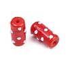 Handmade Lampwork Bumpy Beads LAMP-G170-01B-13-2