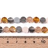 Electroplate Glass Beads Strands X-EGLA-N022-03A-A03-4