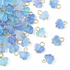 50Pcs Butterfly Acrylic Charms HJEW-YW00234-03-1