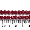 Opaque Glass Beads Stands EGLA-A035-P6mm-D16-5