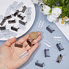 20Pcs Zinc Alloy Rectangle Bag Decorative Clasps PURS-FH0001-14B-3
