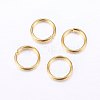 304 Stainless Steel Open Jump Rings STAS-O098-01G-03-1
