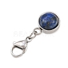 Natural Mixed Stone Charms Pendant Decorations HJEW-JM04211-01-4