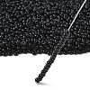 FGB 8/0 Grade A Round Glass Seed Beads X-SEED-A022-FC8-49-3