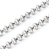 304 Stainless Steel Rolo Chain Necklaces NJEW-JN03568-01-4