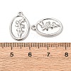 304 Stainless Steel Pendants STAS-I358-12P-08-3
