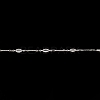 Brass Horse Eye Link Chains CHC-M025-36S-2