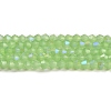 Imitation Jade Electroplate Glass Beads Strands GLAA-F029-J4mm-D01-1
