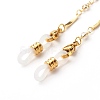 Handmade Brass Link Chain Eyeglasses Chains AJEW-EH00365-5