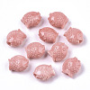 Carved Synthetic Coral Beads CORA-R020-13-1
