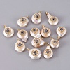 Natural Cultured Freshwater Pearl Pendants PEAR-F008-45G-1-1