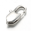 Non-Tarnish 304 Stainless Steel Lobster Claw Clasps X-STAS-F094-05F-P-1