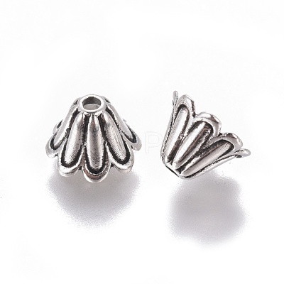 Tibetan Style Bead Caps LF0600Y-NF-1