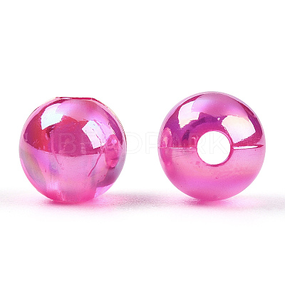 Transparent Acrylic Beads MACR-T046-01C-07-1