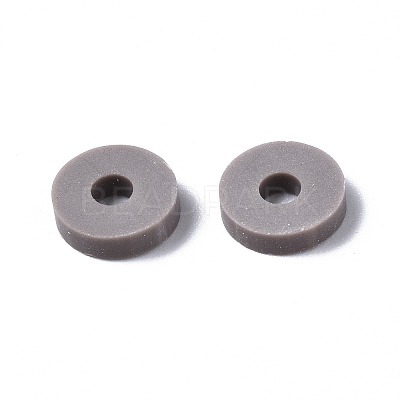 Handmade Polymer Clay Beads CLAY-Q251-6.0mm-104-1