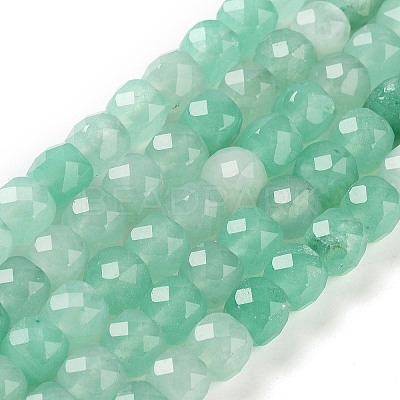 Natural White Jade Beads Strands G-H028-A09-18-1