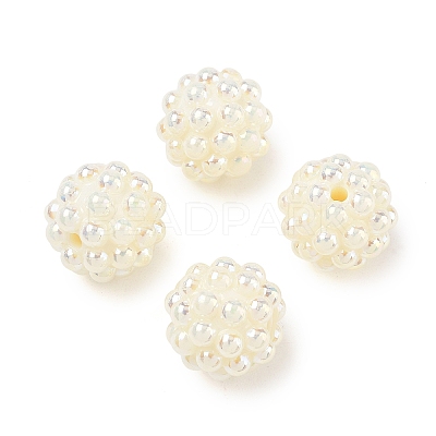 Opaque Acrylic Beads AC-CBA4D01-04H-1