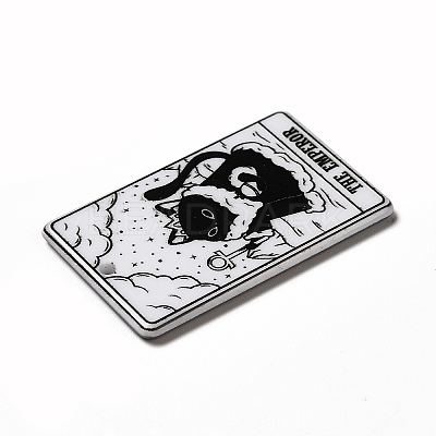 Tarot Theme Printed Acrylic Pendants MACR-G061-04K-1