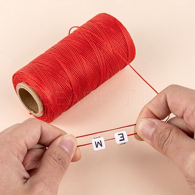 Flat Waxed Polyester Cords YC-K001-14-1