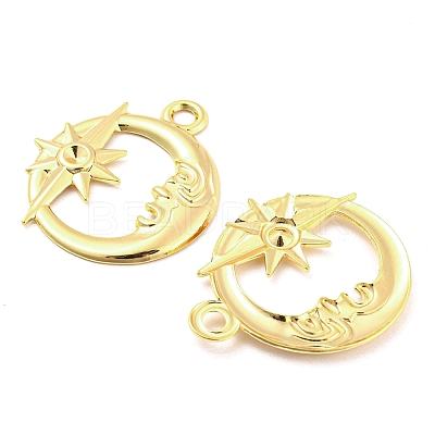 Brass Pendant Rhinestone Settings KK-L208-39G-1