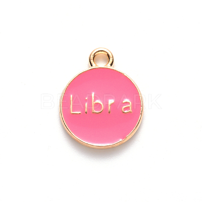 Alloy Enamel Pendants ENAM-S124-01B-03K-1