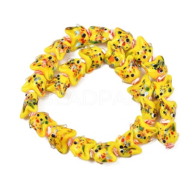 Handmade Lampwork Beads LAMP-T023-16K-1