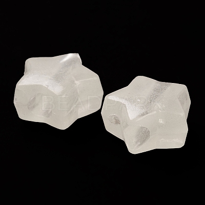 Luminous Transparent Acrylic Beads LACR-Q001-02-1
