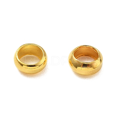 Brass Crimp Beads KK-S509-01G-06-1