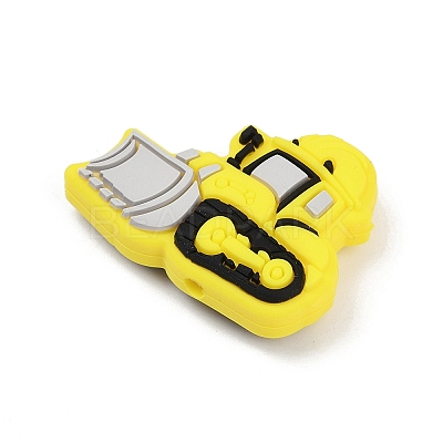 Tractor Food Grade Silicone Focal Beads SIL-A009-05C-1