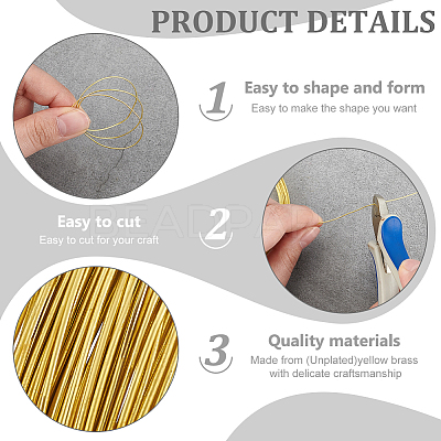 Brass Craft Wire CWIR-WH0007-11A-1