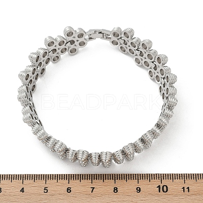 Brass Bracelets for Women BJEW-M104-02P-1