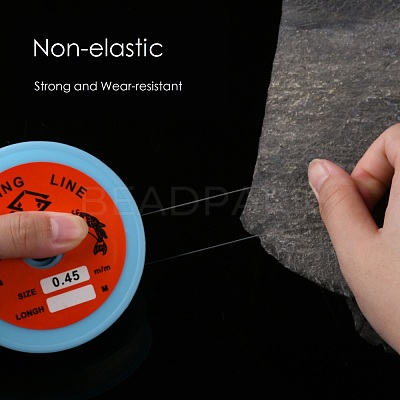 Transparent Fishing Thread Nylon Wire X-EC-L001-0.45mm-01-1
