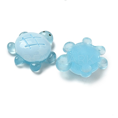 Luminous Resin Cabochons RESI-M047-01B-1